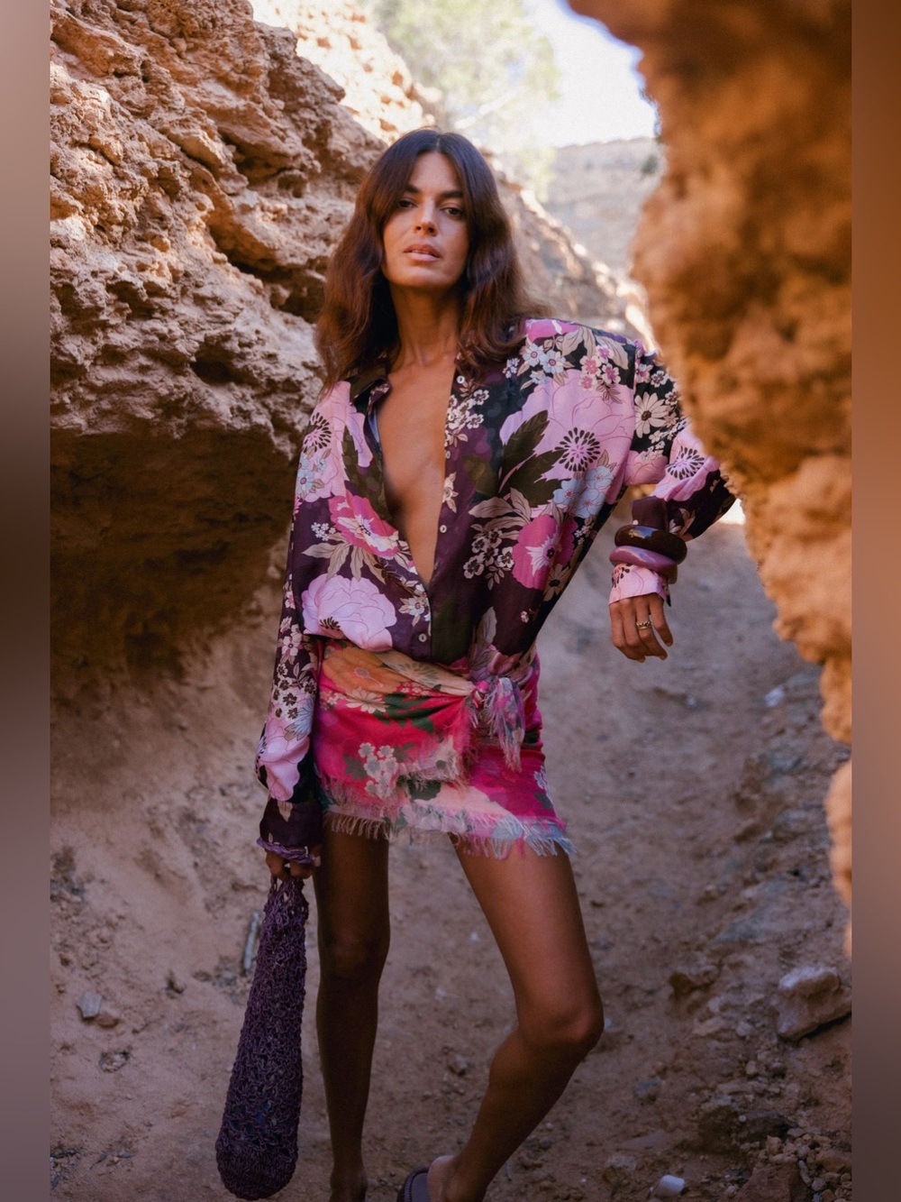 Spell And The Gypsy Tyler Shirt in the "Wildberry Kiss" print